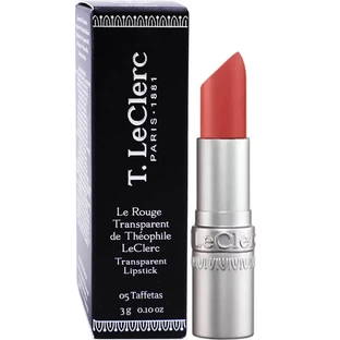 T.LECLERC ROUGE A LEVRE TRANSPARENT N°05 TAFFETAS