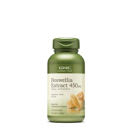 Gnc Herbal Plus standardisierter Boswellia-Extrakt 450 Mg, 100 Cps
