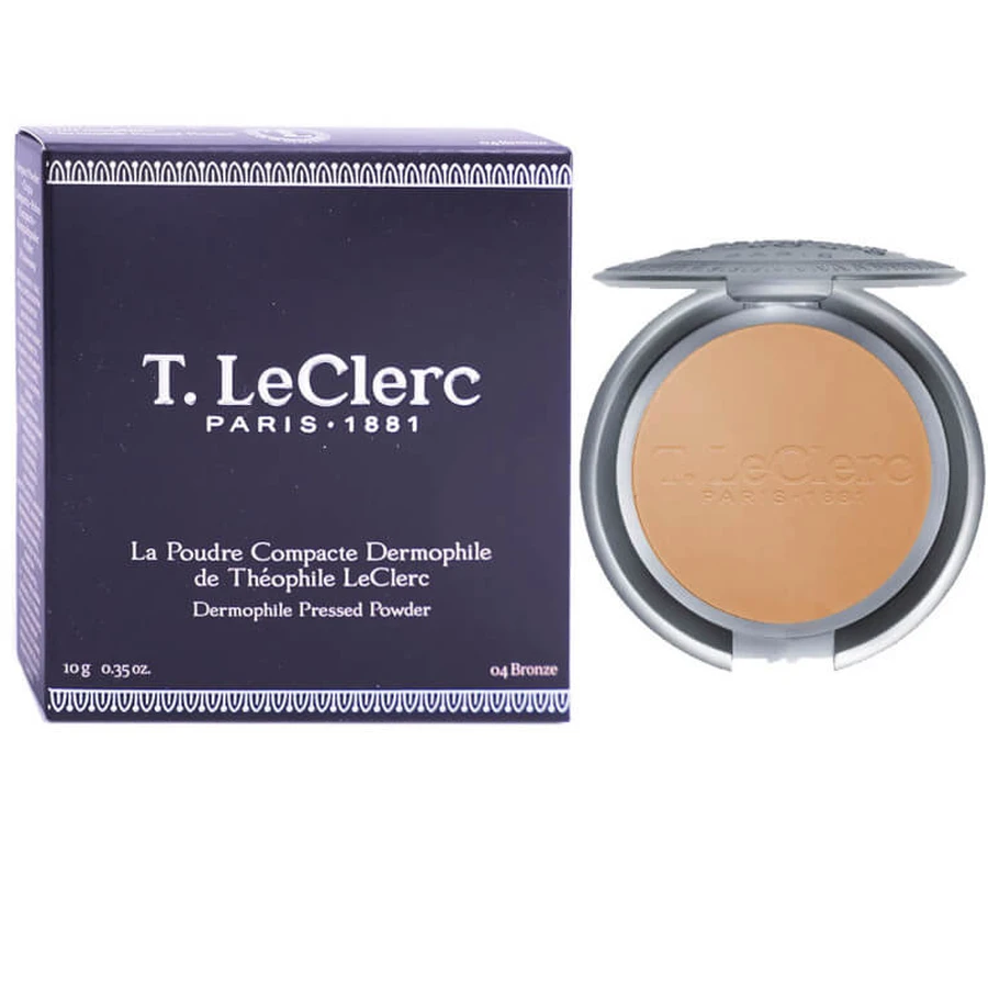 T.LECLERC COMPACT POWDER 10 G BRONZE