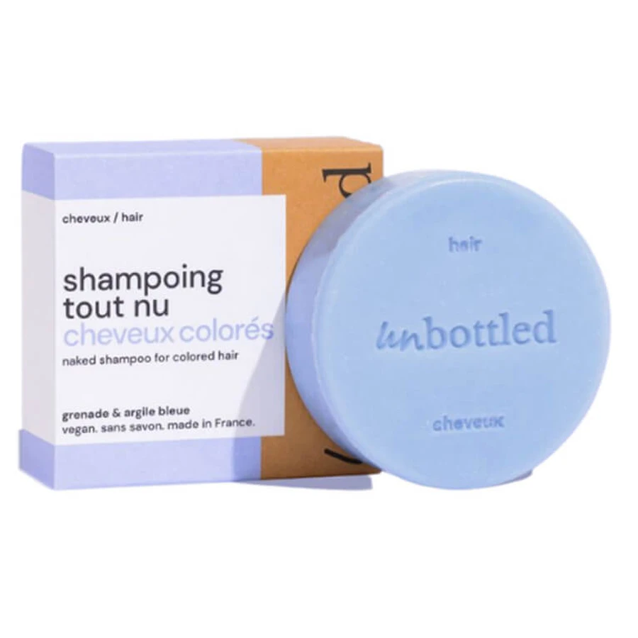 ȘAMPON FĂRĂ AMBALAJ, PENTRU PĂR VOPIT, VEGAN, FĂRĂ SĂPUN, 75 G