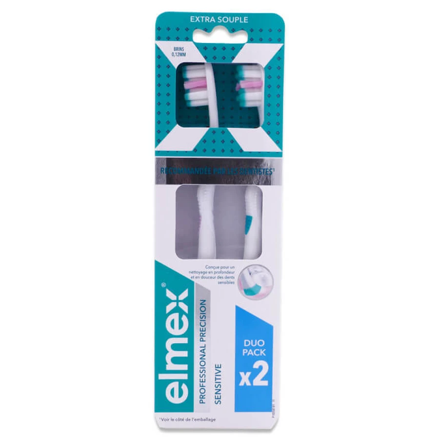 ELMEX SENSITIVE PRECISION 2-PACK ZACHTE TANDBORSTELS