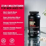 Gnc Mega Men 50 Plus, complesso multivitaminico per uomo, 60 Tb