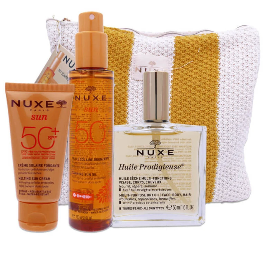 NUXE MY SUMMER ESSENTIALS CADEAUSET: 3 HUIDVERZORGINGSPRODUCTEN