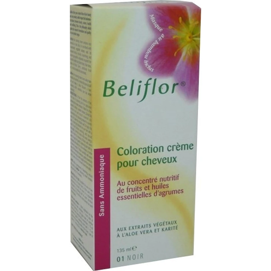BELIFLOR HAARKLEURCRÈME 01 ZWART 120 ML