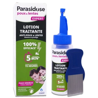 PARASIDOSE LOTION ZUR BEHANDLUNG VON LÄUSEN UND NISSEN 200 ML + KAMM