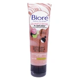BIORE PORENVERKLEINERNDES PEELING MIT ROSENQUARZ + HOLZKOHLE 110 ML