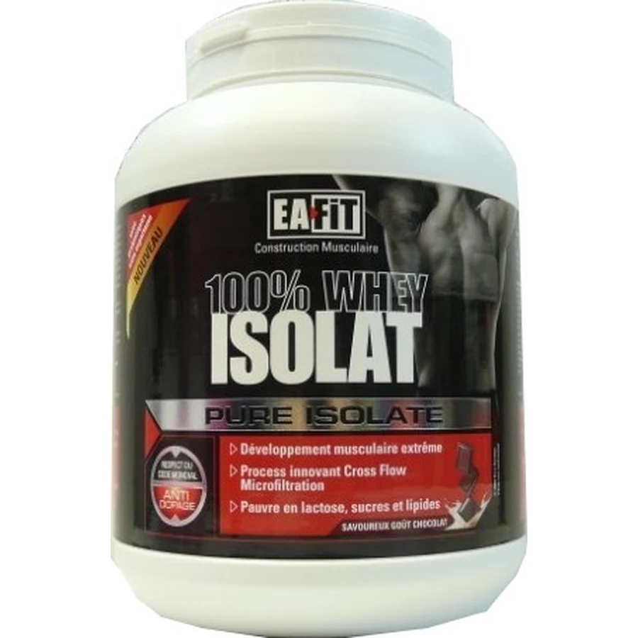 EAFIT PURE ISOLATE 100% WEI-ISOLAAT CHOCOLADE 750 G