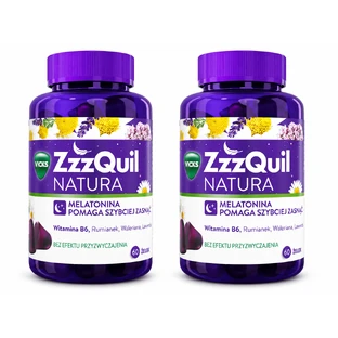 ZzzQuil Natura, geleisnoepjes, 2 x 60 stuks