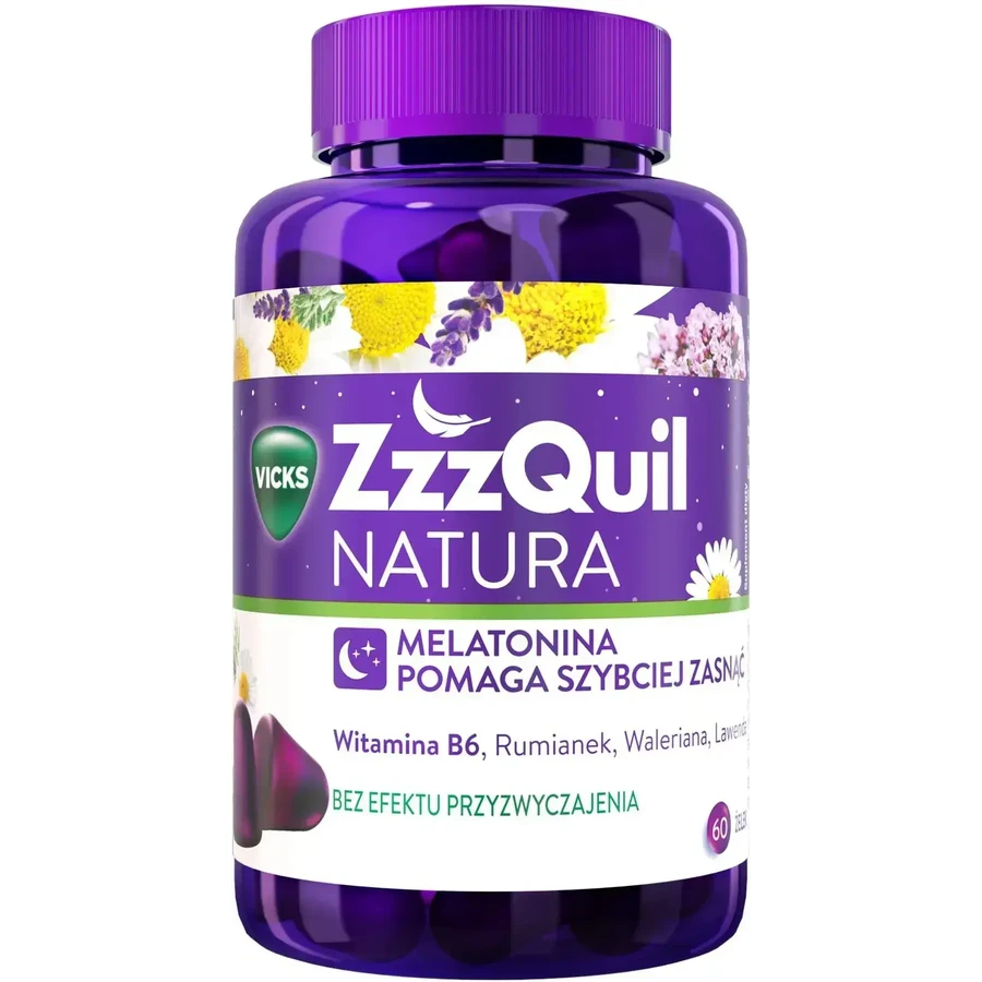 ZzzQuil Natura, geleisnoepjes, 2 x 60 stuks
