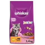 WHISKAS Junior, Chicken, dry food for junior cats, 1.4 kg