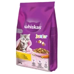 WHISKAS Junior, Pui, hrană uscată pisici junior, 1.4kg