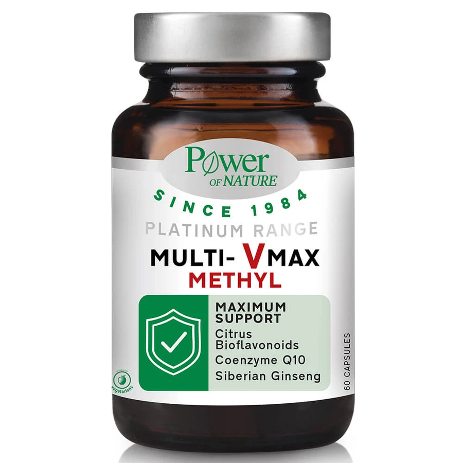 Power Health Multi-Vmax Metil, 60 cápsulas