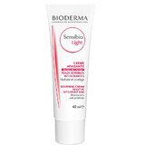 Cremă pentru piele sensibilă Sensibio Light, 40 ml, Bioderma