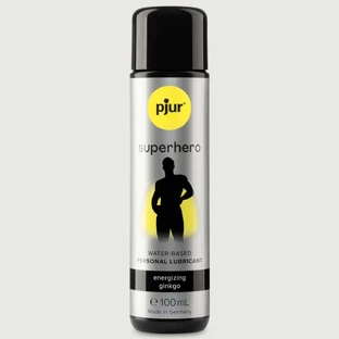 Pjur Superhero – Lubrifiant personal stimulant pe bază de apă pentru bărbați – 100 ml