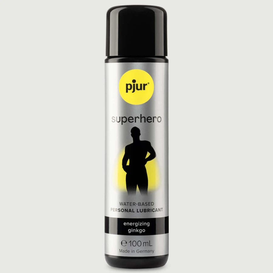 Pjur Superhero – Lubrifiant personal stimulant pe bază de apă pentru bărbați – 100 ml