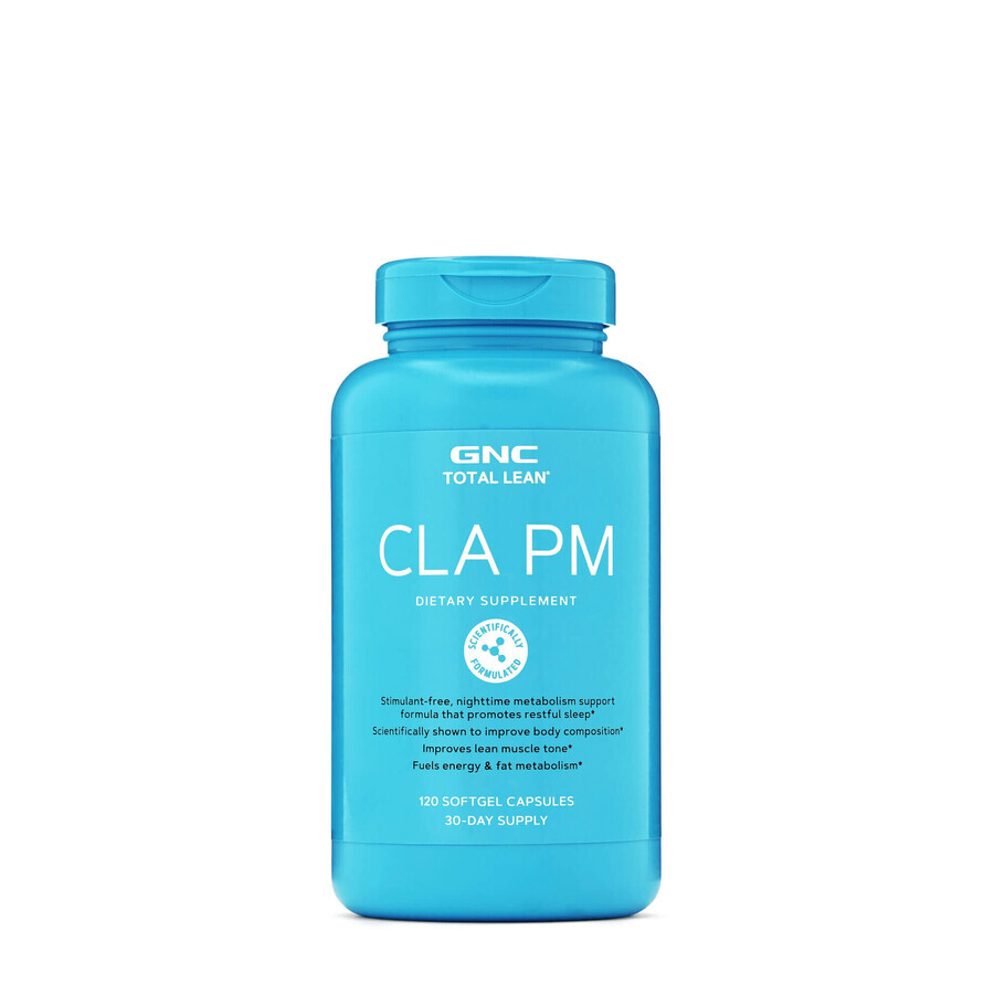 Gnc Total Lean Cla Pm, Acid Linoleic Conjugat - Cla, 120 Cps