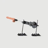 De Party Maker Premium multifunctionele seksmachine met verwarming en vibratie - Zwart