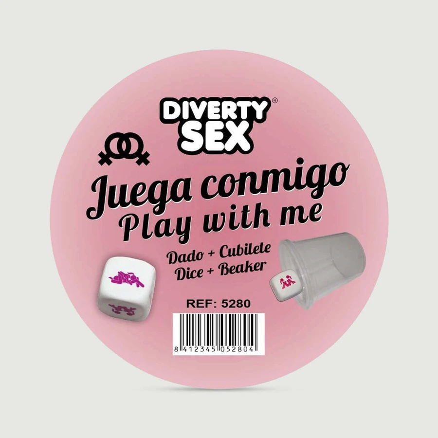 „Play With Me“-Würfel – Weiß