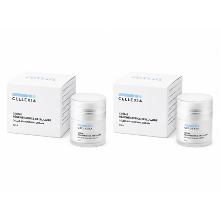 Crème régénérante pour la peau Cellexia, 2 x 30 ml