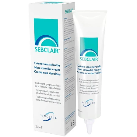 Sebclair Dermal cream, 3 x 30 ml - for seborrheic dermatitis, Sinclair