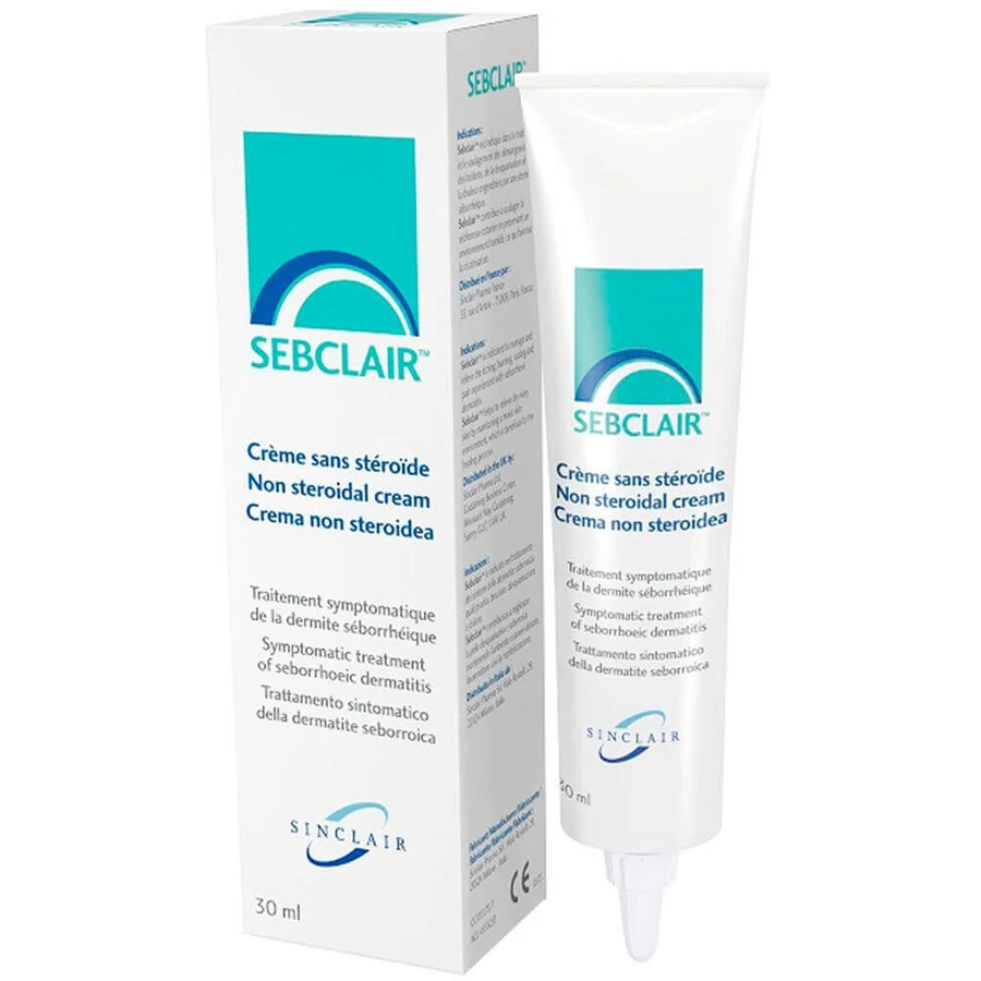 Sebclair Dermal cream, 3 x 30 ml - for seborrheic dermatitis, Sinclair