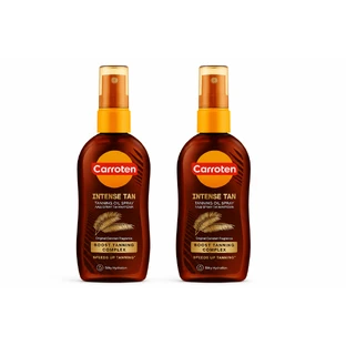 Carroten Abbronzatura intensa Olio abbronzante corpo spray 2x70ml
