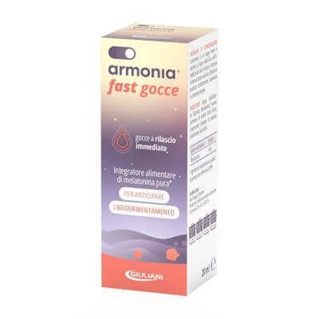 Harmonia fast 1 mg melat krople 2x20 ml: ceny i cechy