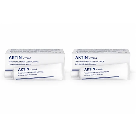 Aktin Cream for the Treatment of Actinic Keratosis and Precancerous Lesions, 2x30 ml, Solartium
