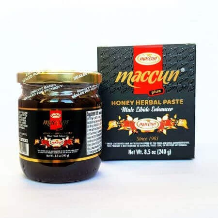 Herbal Aphrodisiac potency honey paste, 3x240 g, Maccun