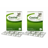 Antiparassitario interno per gatti Chestal Cat Chew, 2x8 compresse masticabili, Ceva Sante
