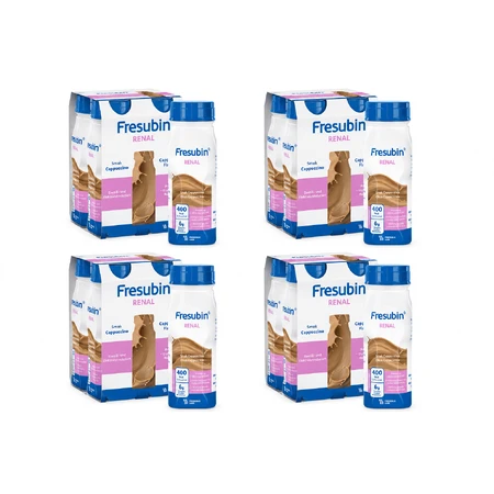 Fresubin Renal, Nährstoffpräparat, Geschmacksrichtung Cappuccino, 16x200 ml