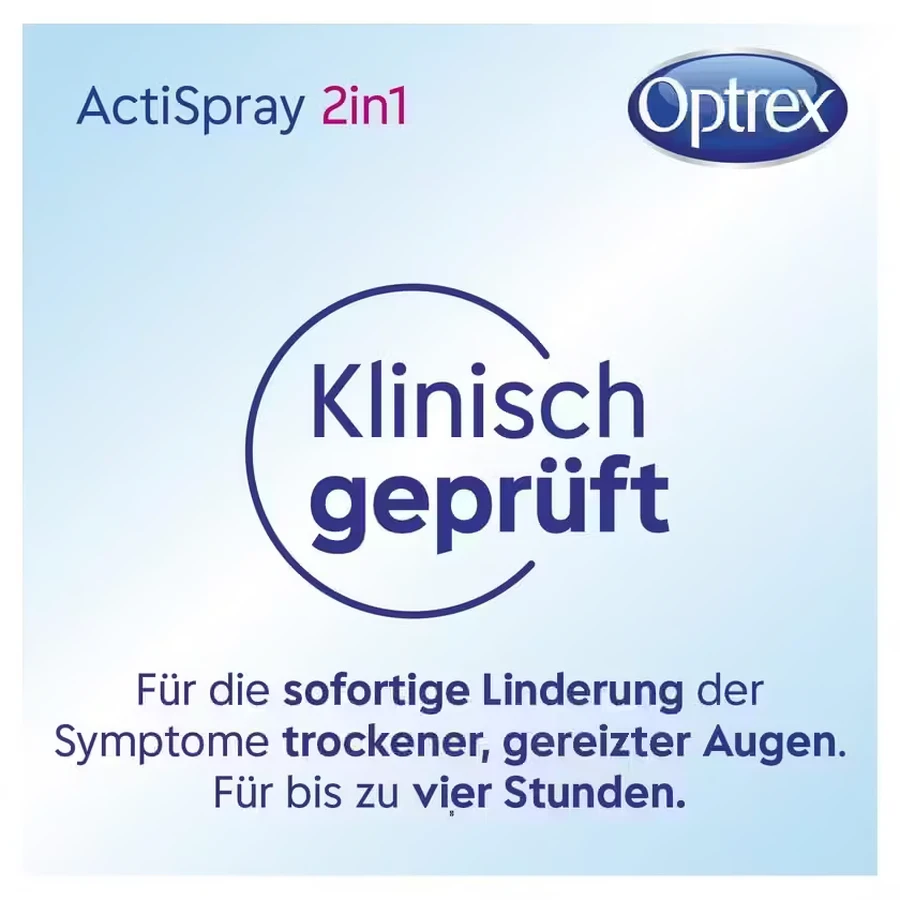 Optrex ActiSpray 2-in-1 oogspray, 8x10 ml