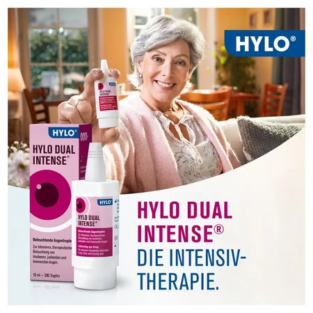 HYLO DUAL INTENSE Collirio, 2 x 10 ml