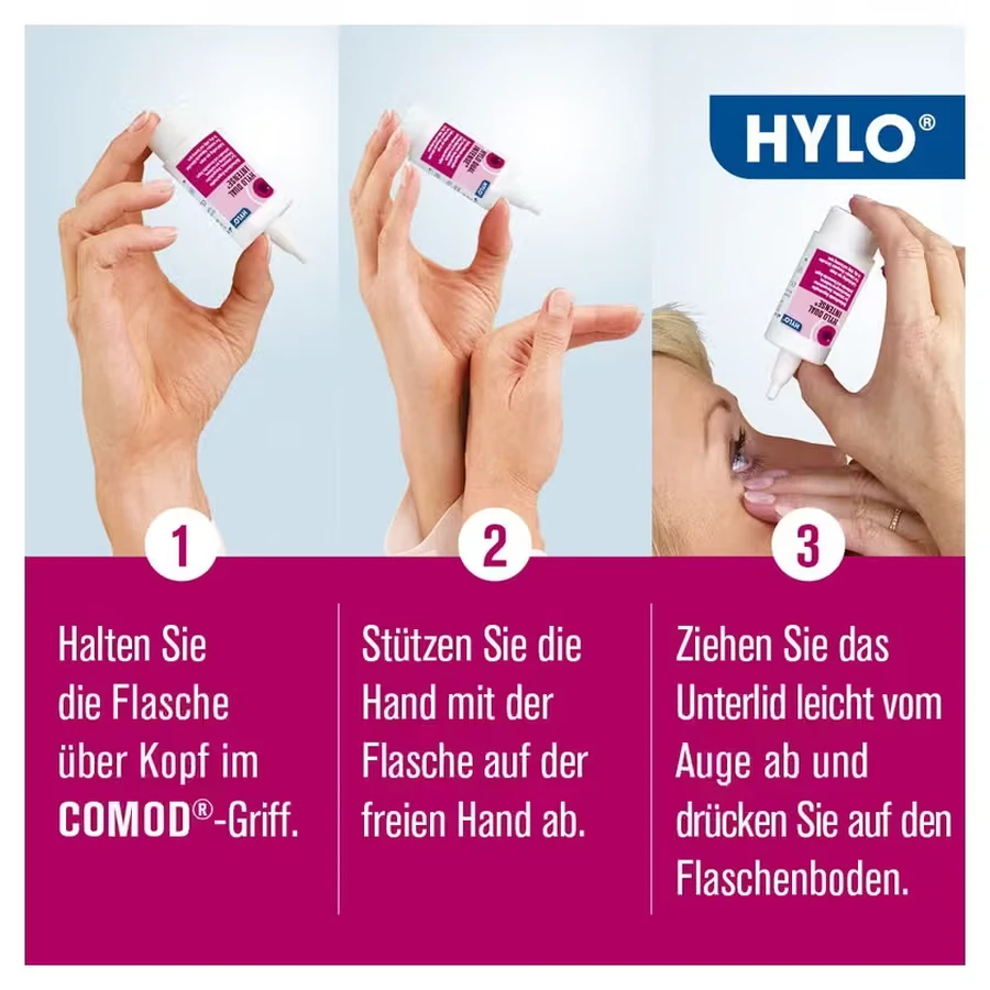 HYLO DUAL INTENSE Collirio, 2 x 10 ml