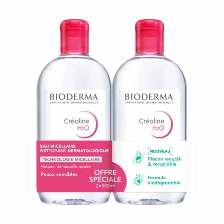 Bioderma Sensibio H2O micellair water set, 4x500 ml