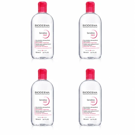 Bioderma Sensibio H2O micellair water set, 4x500 ml