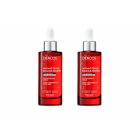 Vichy Dercos Aminexil Clinical Booster, Haarserum,2x90 ml