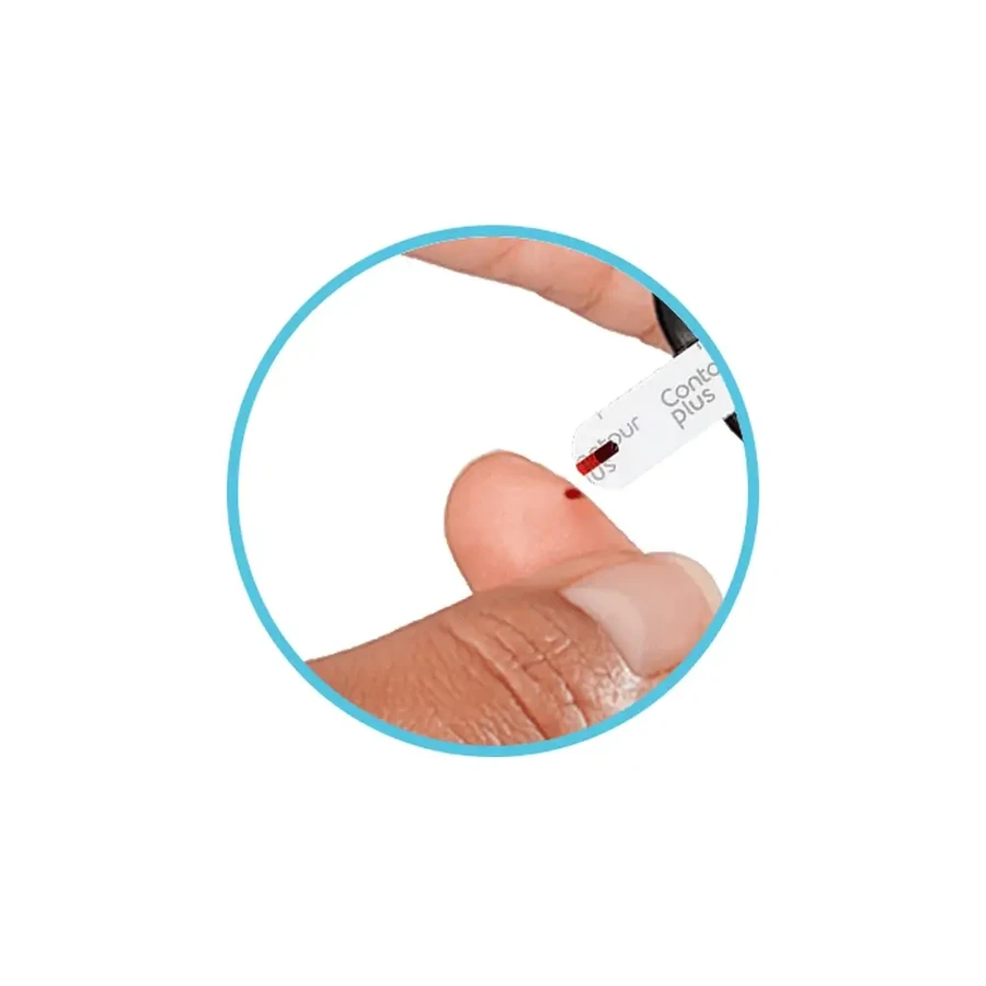 Tests de glycémie Contour Plus, 5x50 pièces, Ascensia Diabetes Care