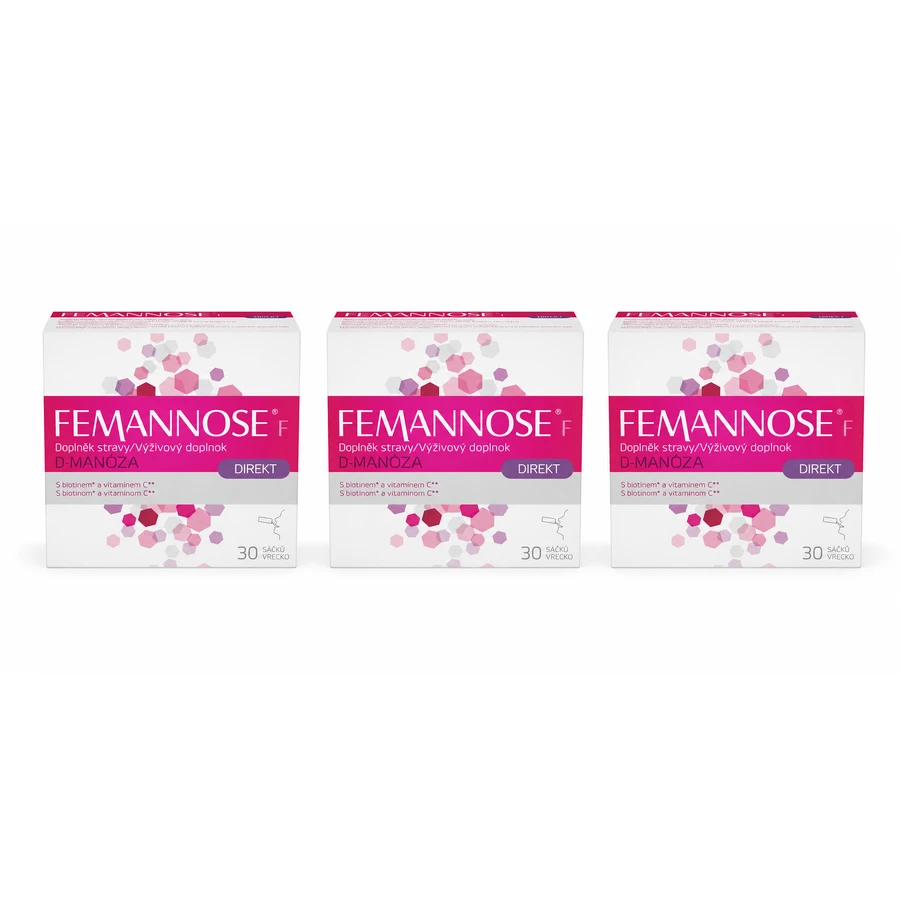 FEMANNOSE F Direct, 3 x 30 zakjes, Klosterfrau