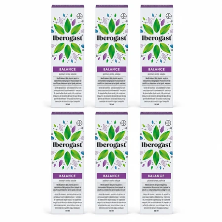 Iberogast Balance picaturi orale, 6x50 ml, Bayer