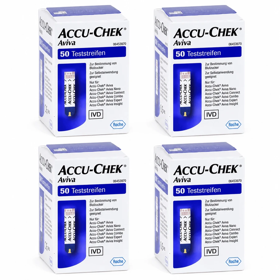 Accu-chek Aviva Benzi de testare Plasmă II 4x50 buc
