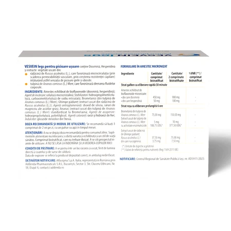 Vesvein Legs, 3x60 tabletten, Alfasigma 