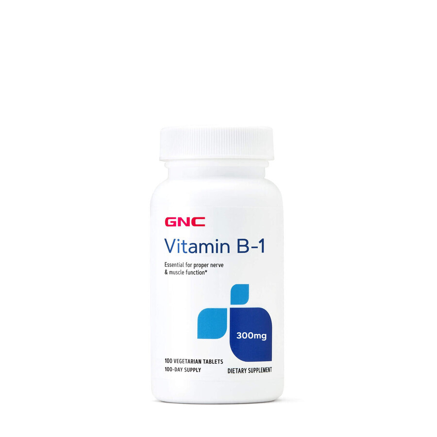 Gnc Vitamin B-1 300 Mg, 100 Tb