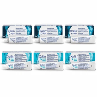 Gel lubrifiant ophtalmique Xailin, 30 g + Xailin Night 15 g Visufarma