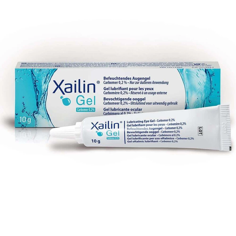 Xailin Eye Lubricating Gel, 30 g + Artelac Nighttime 30 g, Bausch+Lomb