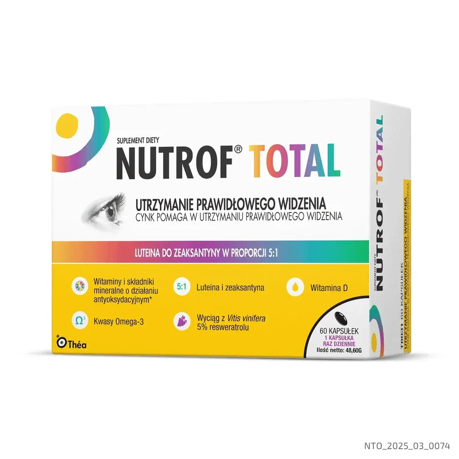 Thealoz Total, 30 ml + Nutrof Total, 180 Kapseln, Thea
