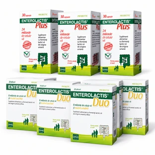 Enterolactis Plus, 90 capsules + Enterolactis Duo, 80 zakjes, Sofar