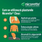 Nicorette Clear 10 mg, 4 x 7 plastrów, McNeil: ceny i cechy