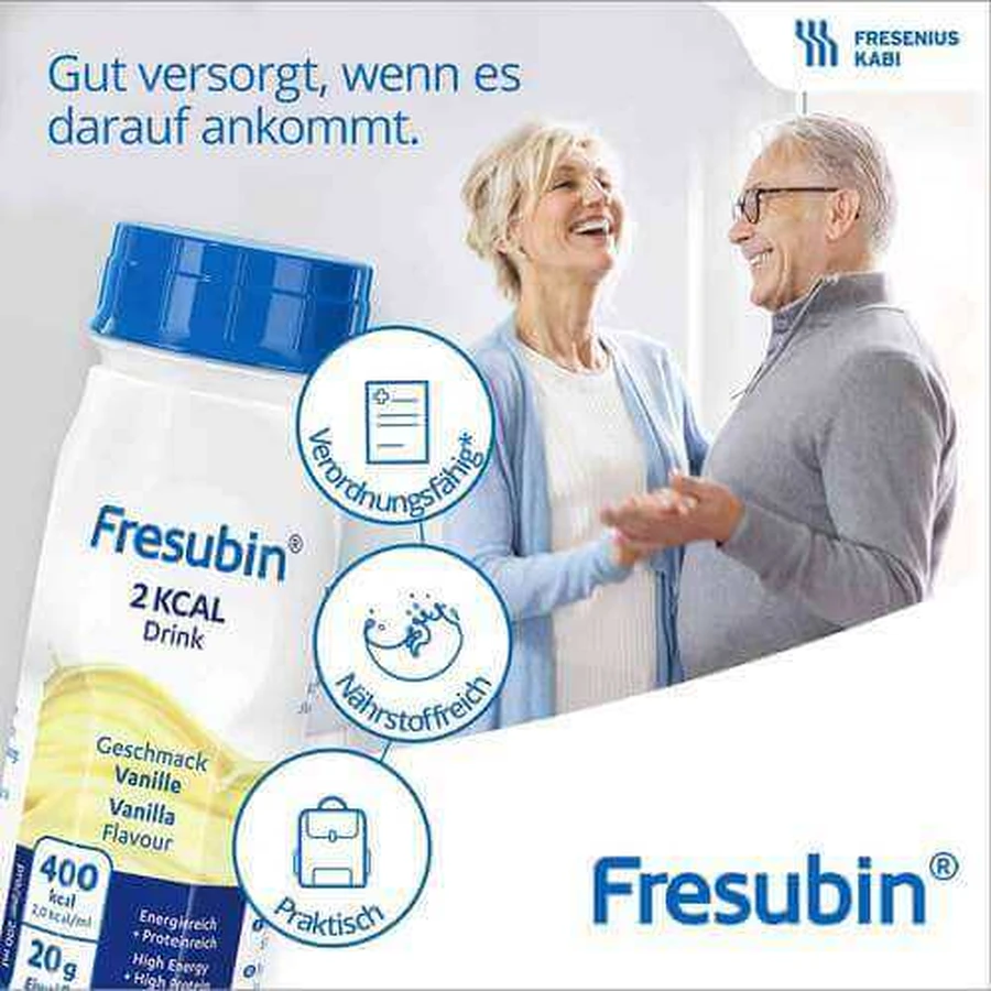 Fresubin 2kcal Drink Vanille, 16x200 ml