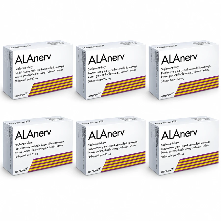 ALAnerv, 6x30 kapsułek: ceny i cechy